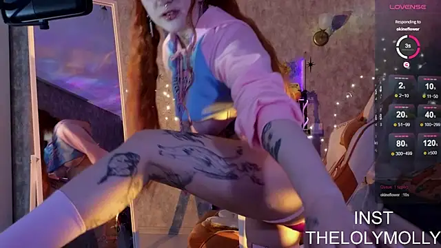 LolyMolli online show from March 29, 2026, 10:17 am