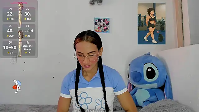Valeria Fitness online show from June 21, 2026, 7:08 pm