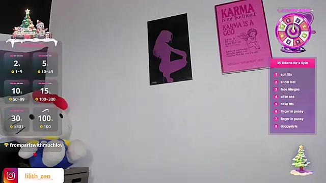 Snapshot of Lilith_Zen chatting on December 3, 2025, 8:52 pm Lilith Zen online show from December 3, 2025, 8:52 pm