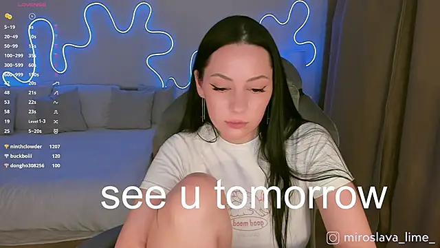 MiroslavaLime online show from January 16, 2025, 5:21 am