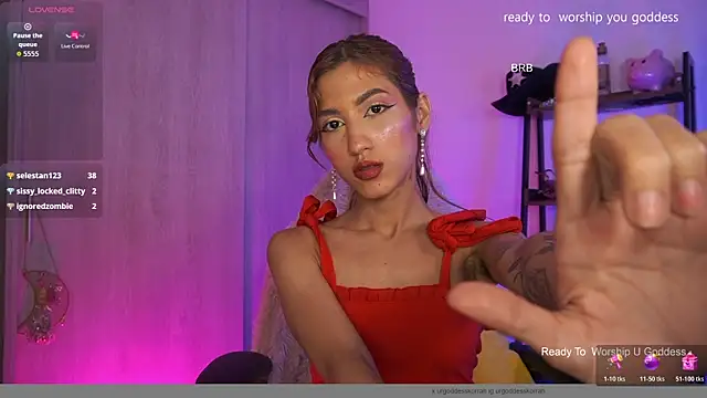 MissKorah online show from July 10, 2026, 11:16 pm