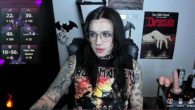 Goth ink online show from September 19, 2025, 9:30 pm