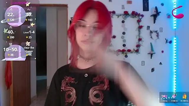 Snapshot of _GalyaX_ chatting on March 5, 2025, 1:10 am GalyaX online show from March 5, 2025, 1:10 am