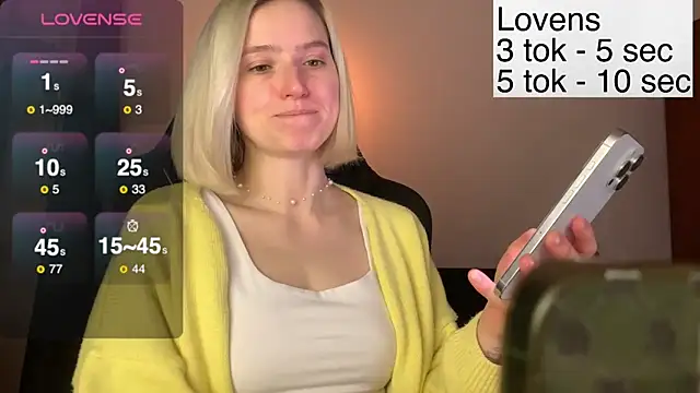 Sexy Sweets online show from November 16, 2025, 3:50 pm