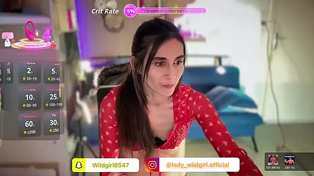 Snapshot of WildgirlShow chatting on February 17, 2026, 10:51 pm WildgirlShow online show from February 17, 2026, 10:51 pm