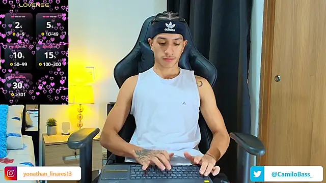  CamiloBass online show from March 23, 2026, 7:47 pm