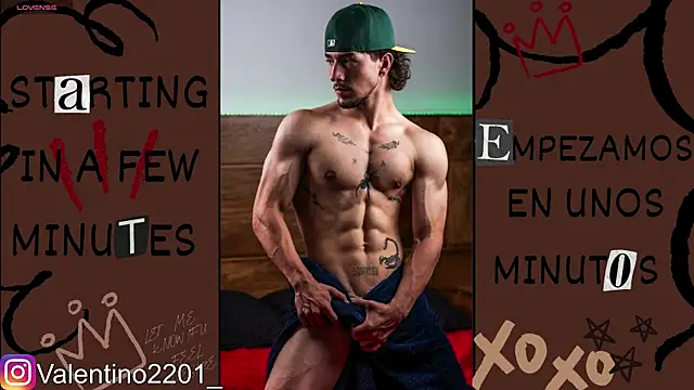 Valentino Xander online show from July 11, 2026, 2:23 am