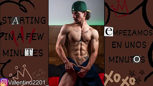 Valentino Xander online show from April 17, 2026, 2:25 am