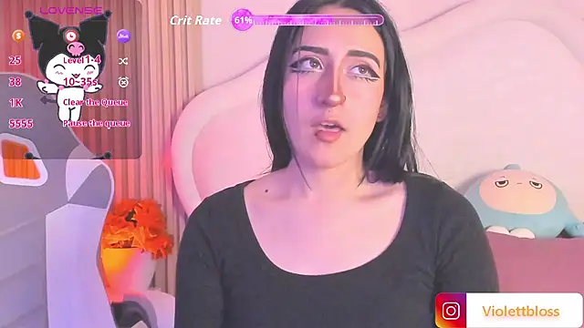 Violettbloss online show from September 12, 2025, 3:50 am
