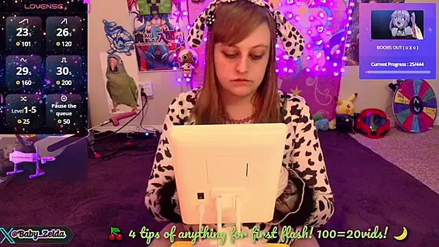 BabyZelda online show from January 14, 2025, 3:53 am