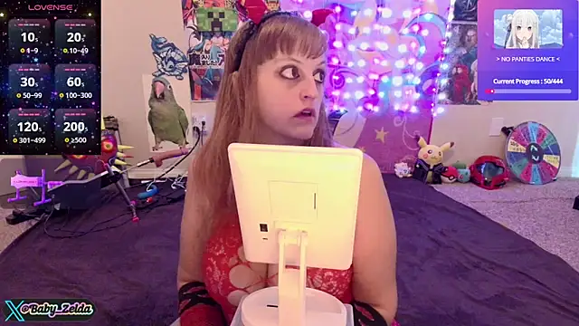 BabyZelda online show from October 7, 2025, 6:20 pm