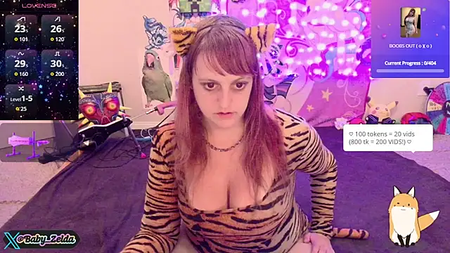 BabyZelda online show from November 7, 2025, 7:13 am
