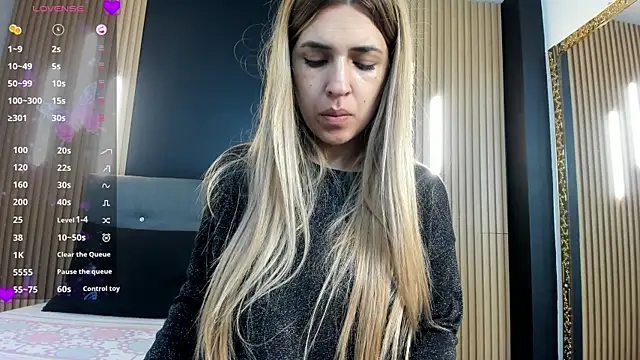 EvaaLovia1 online show from March 28, 2026, 1:34 pm