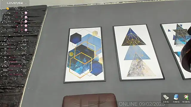 MystiqueTs online show from February 10, 2025, 1:55 pm