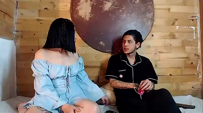 Snapshot of Sebas_And_Mila chatting on January 25, 2025, 3:09 am Sebas And Mila online show from January 25, 2025, 3:09 am