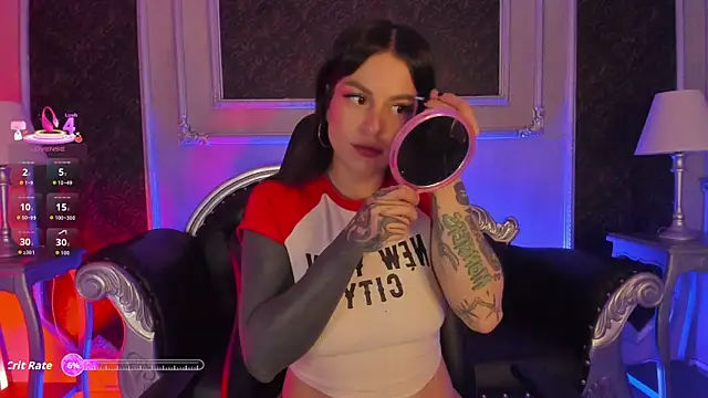 Snapshot of MeganDraco_ chatting on April 28, 2026, 12:53 pm MeganDraco online show from April 28, 2026, 12:53 pm