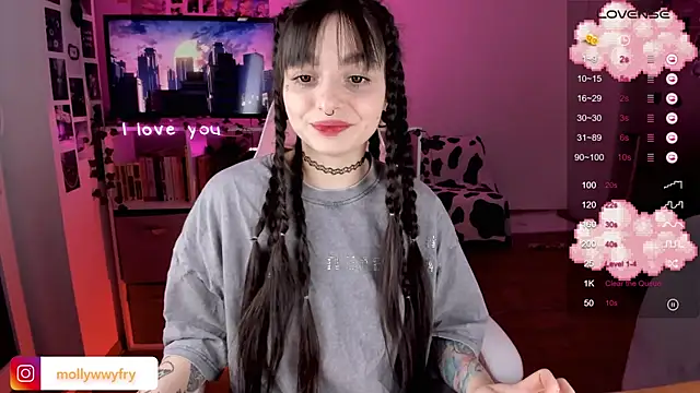 mollydoorsis1 online show from February 20, 2025, 5:20 pm