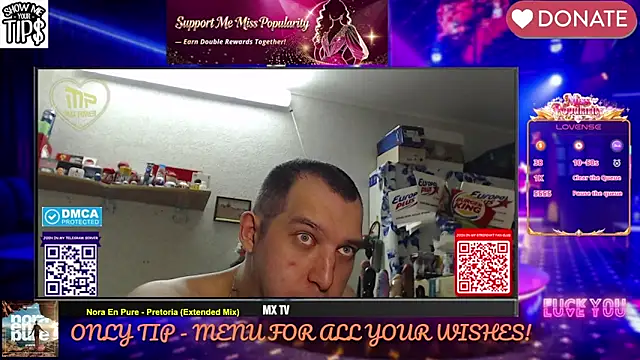 BISEXGOOD777 online show from March 3, 2026, 8:05 pm