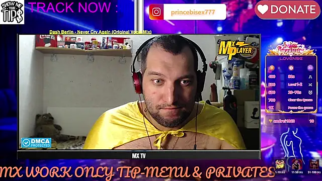 BISEXGOOD777 online show from March 12, 2026, 10:25 pm