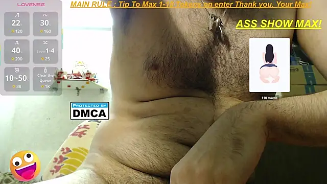 BISEXGOOD777 online show from March 19, 2025, 1:54 am