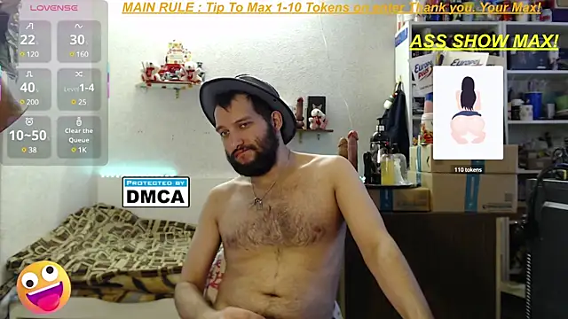 BISEXGOOD777 online show from March 19, 2025, 4:57 am
