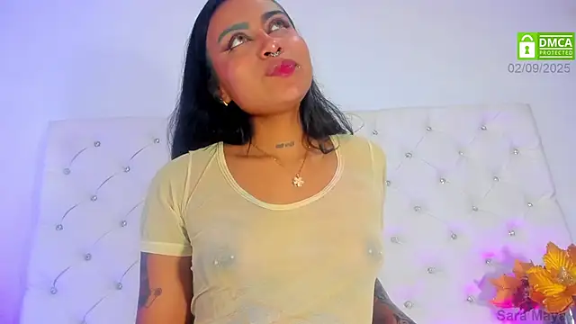 Snapshot of _SaraMaya chatting on February 9, 2025, 4:40 pm SaraMaya online show from February 9, 2025, 4:40 pm