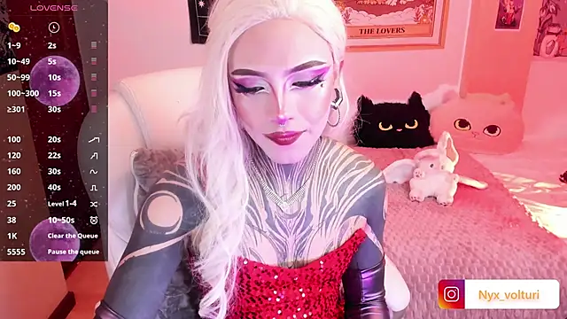 Nyx volturi online show from March 5, 2025, 1:52 am