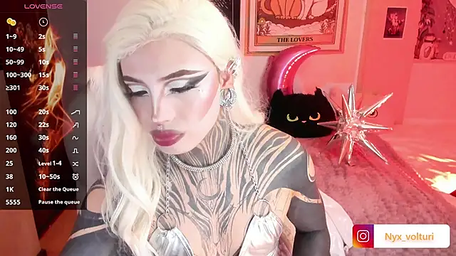 Nyx volturi online show from March 12, 2025, 1:58 am