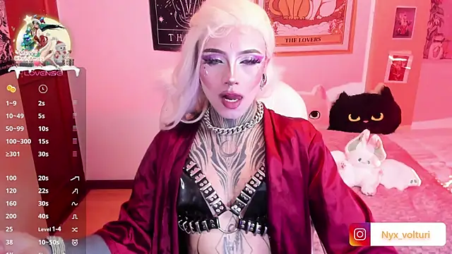 Nyx volturi online show from January 6, 2025, 1:20 am