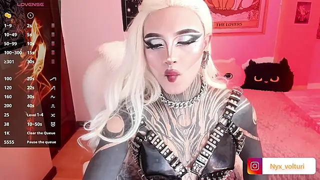 Nyx volturi online show from March 8, 2025, 1:28 am