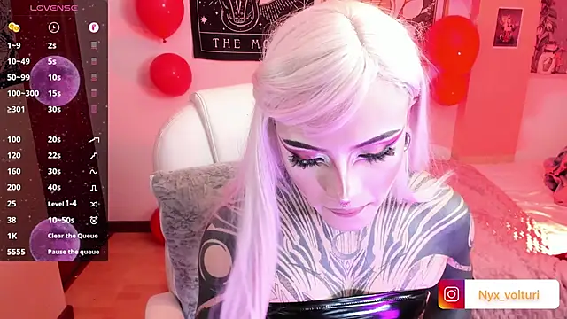 Nyx volturi online show from February 19, 2025, 2:55 am