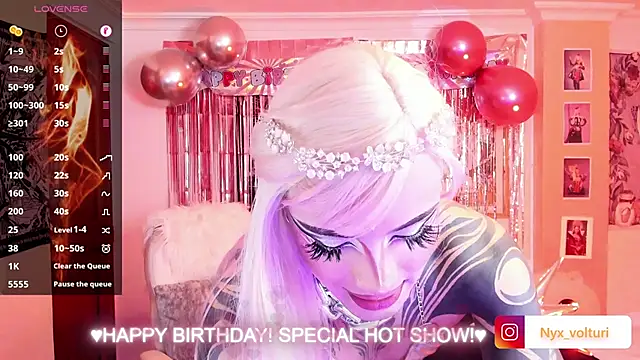 Nyx volturi online show from December 7, 2024, 2:36 am