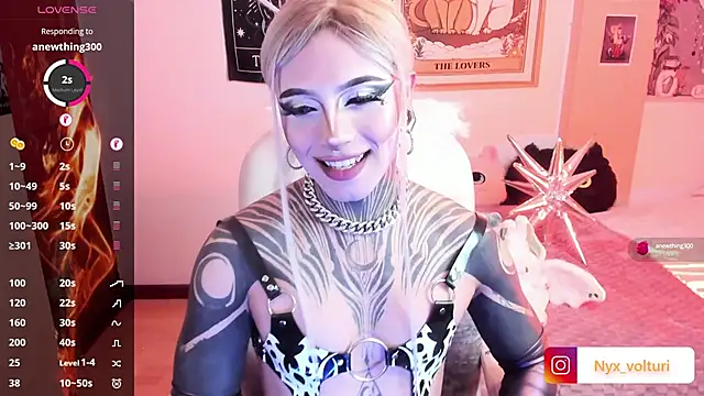 Nyx volturi online show from January 25, 2025, 2:26 am