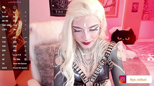 Nyx volturi online show from January 15, 2025, 1:56 am