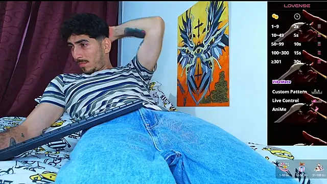 Thomass00 online show from October 19, 2025, 4:15 am