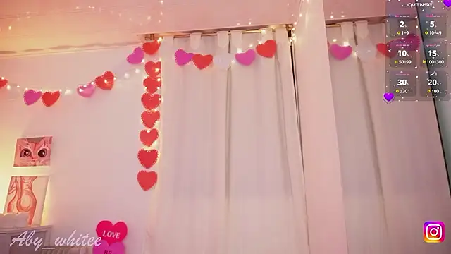 AbyWhitee online show from March 15, 2026, 7:26 am