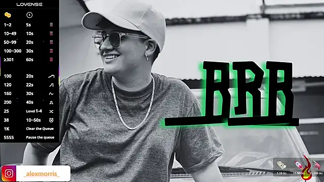  AlexMorris online show from December 19, 2025, 9:44 am