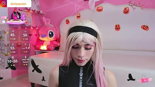 DaripQueen online show from October 7, 2025, 2:07 pm