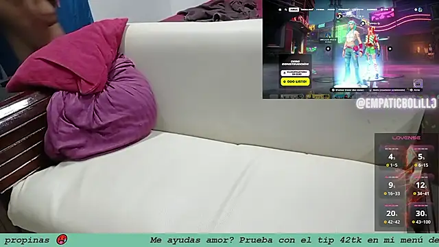EmpaticBolillo online show from March 3, 2025, 1:49 am