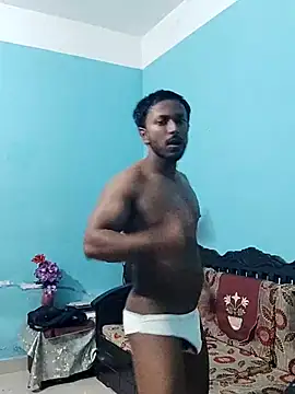 HunkyAriyan online show from February 19, 2025, 6:21 pm