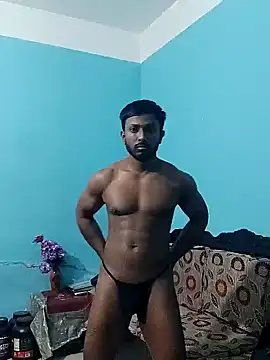 HunkyAriyan online show from January 29, 2025, 3:37 pm