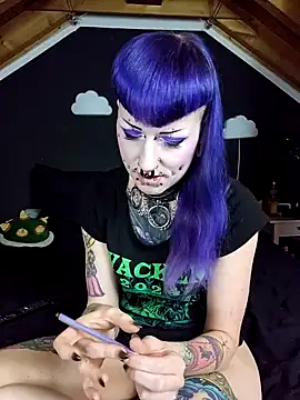 Purple Coffin666 online show from February 28, 2025, 5:37 pm