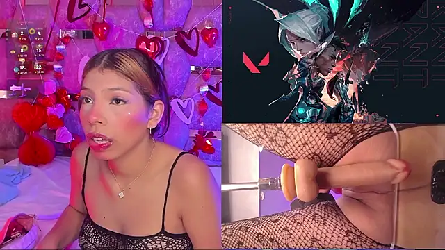 LunaAridi online show from February 9, 2026, 8:40 pm