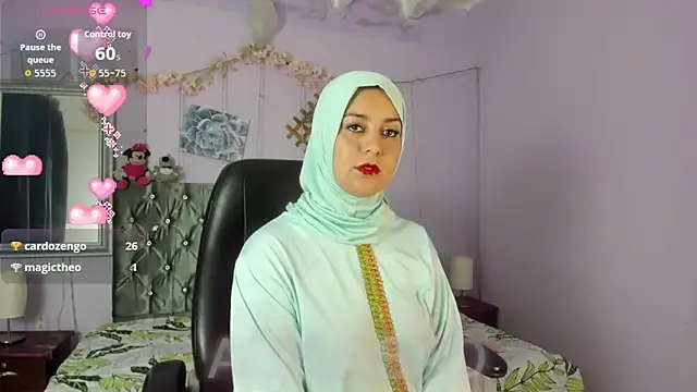 Snapshot of BadraSaadi chatting on February 20, 2026, 7:27 pm BadraSaadi online show from February 20, 2026, 7:27 pm