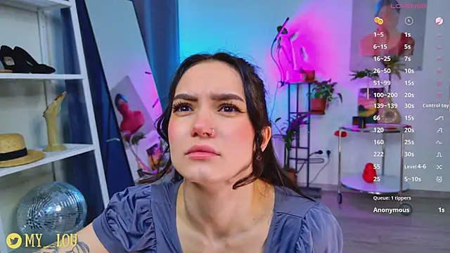 MyLou  online show from March 12, 2026, 3:16 pm