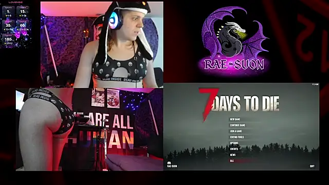 Rae-Suon online show from October 15, 2025, 10:29 pm