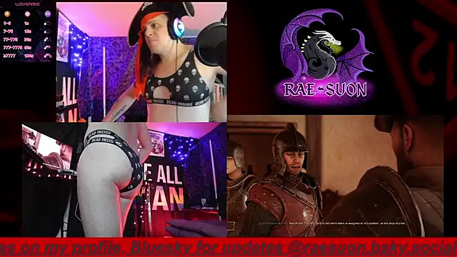 Rae-Suon online show from October 10, 2025, 2:34 am