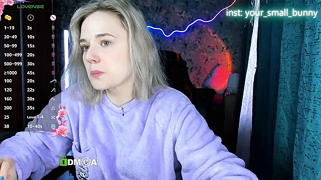 Your small bunny online show from May 16, 2026, 1:37 am