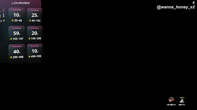 Snapshot of wannahoney chatting on December 7, 2024, 10:17 am wannahoney online show from December 7, 2024, 10:17 am