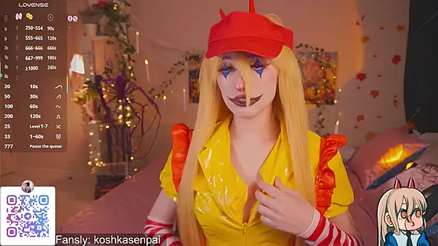 Snapshot of koshkasenpai chatting on October 25, 2025, 5:24 pm koshkasenpai online show from October 25, 2025, 5:24 pm